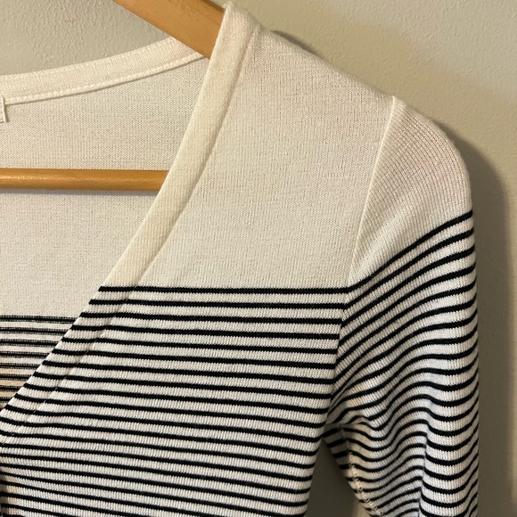 Rag & Bone the Knit Stripe Vee Cardigan XXS - Picture 8 of 10